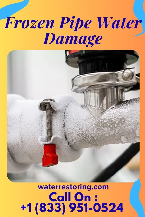 Frozen Pipe Water Damage in Vera Cruz, IN